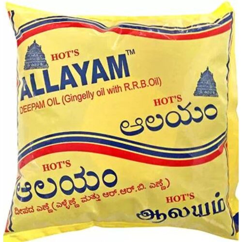 ALLAYAM DHEEPAM OIL 500 ML 100 RS MRP