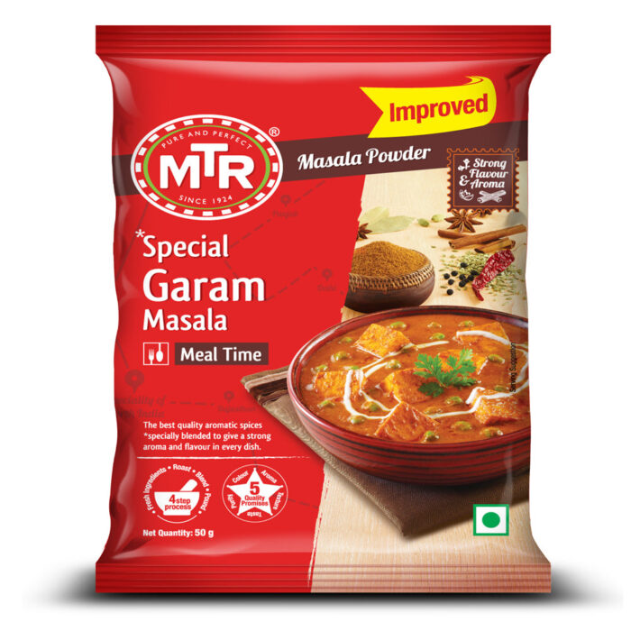 MTR SPECIAL GARAM MASALA 10G 10RS MRP