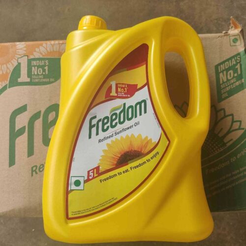 FREEDOM SUNFLOWER OIL 5 LTR JAR NA