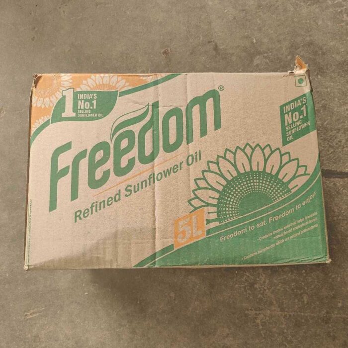 FREEDOM SUNFLOWER OIL 5 LTR SET OF 4 NA