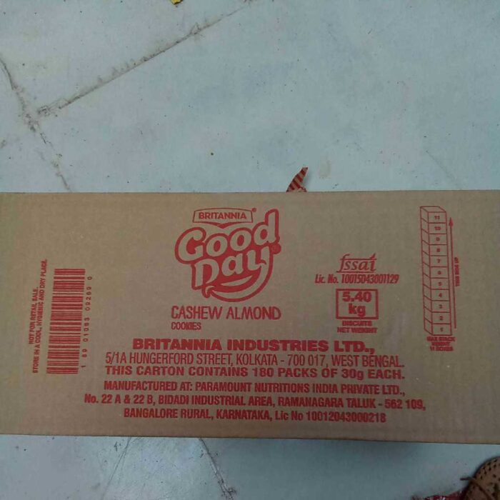 GOOD DAY CASHEW 5 RS SET OF 180 PCS