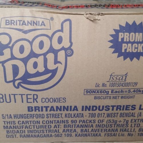 GOOD DAY BISCUITS BUTTER MRP 5 RS SET OF 180 PCS