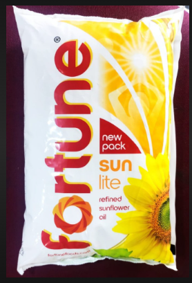 FORTUNE SUNFLOWER OIL 1LTR MRP 180
