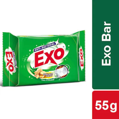 EXO GINGER TWIST BACTRIAL SOAP 50G 5 MRP