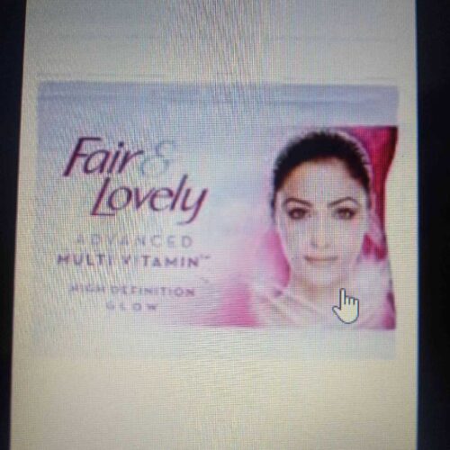 FAIR AND LOVELY 10 RS MRP SET OF 25 PCS