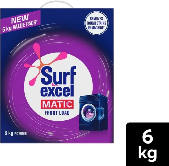 SURF EXCEL POWDER 6 KG BOX 1550RS MRP