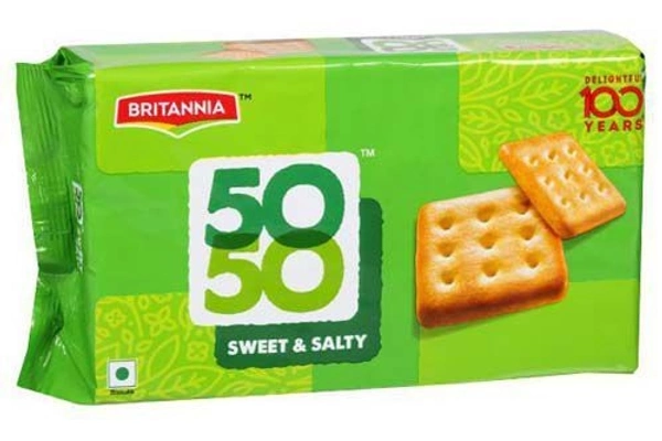 BRITANIYA 50-50 BISCUIT RS 10 SET OF 96 PCS