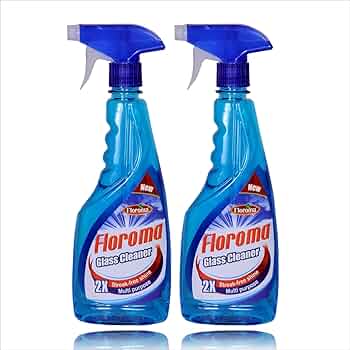 FLOROMA GLASS CLEANER BUY ONE GET ONE FREE 250 ML MRP 65