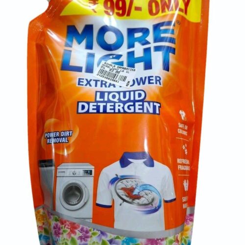 MORE LIGHT DETERGRNT LIQUID 1 LTR 99 RS MRP