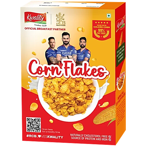 KWALITY CORN FLAKES 1+1 375 GM