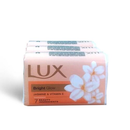 LUX BRIGHT GLOW SOAP STP 3 PCS 100 GM MRP 105