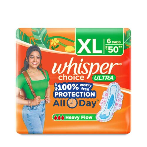 WHISPER CHOICE 20 PADS XL 160RS MRP