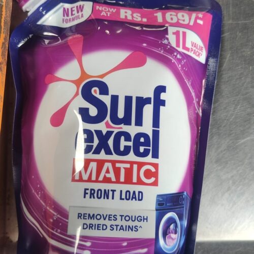 SURF EXCEL MATIC FRONT LOAD LIQUID 1 LTR 169 MRP