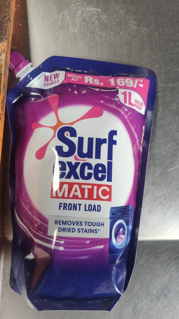 SURF EXCEL MATIC FRONT LOAD LIQUID 1 LTR 169 MRP