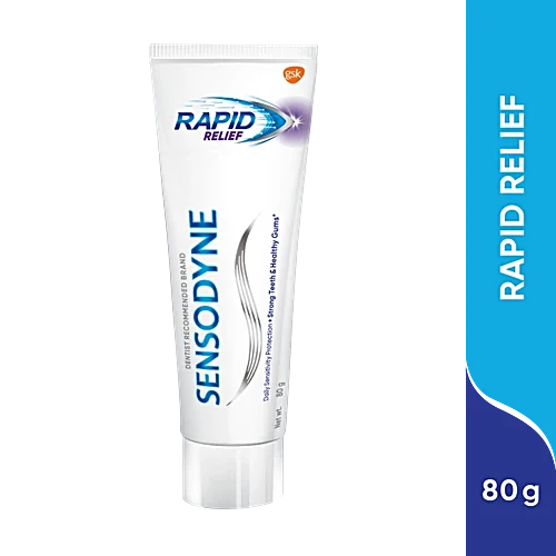SENSODYNE RAPID RELIEF 80g 210 rs MRP