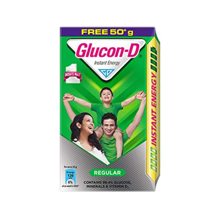 GLUCON-D INSTANT ENERGY 125GM 40MRP