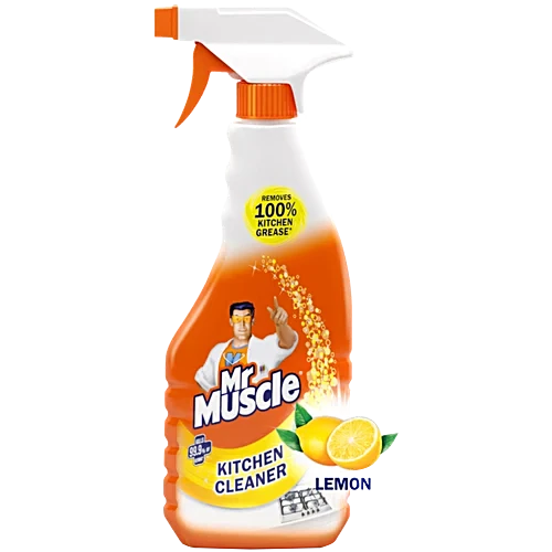 Mr MUSCLE KITCHEN CLEANER LEMON 450ML 220RS MRP