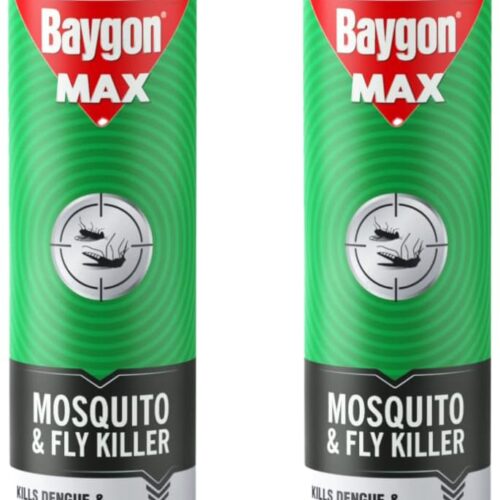 BAYGON MAX MOSQUITO &FLY KILLER 625ML 340RS MRP