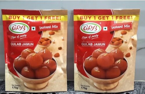 GRB GULAB JAMUN BUY 1 GET 1 FREE 175GM MRP 145