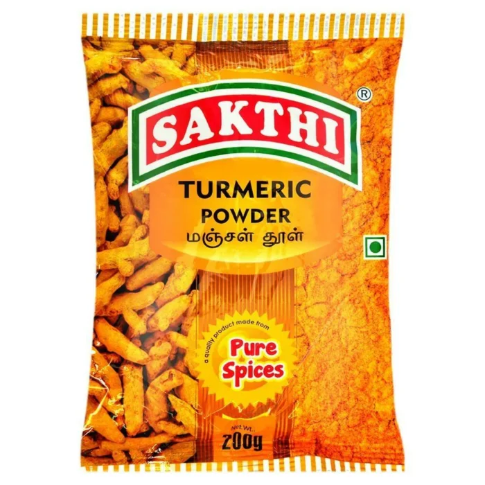 SAKTHI TURMARIC POWDER 200GM MRP 81