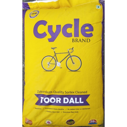 TOOR DAL CYCLE BRAND 30 KG BAG