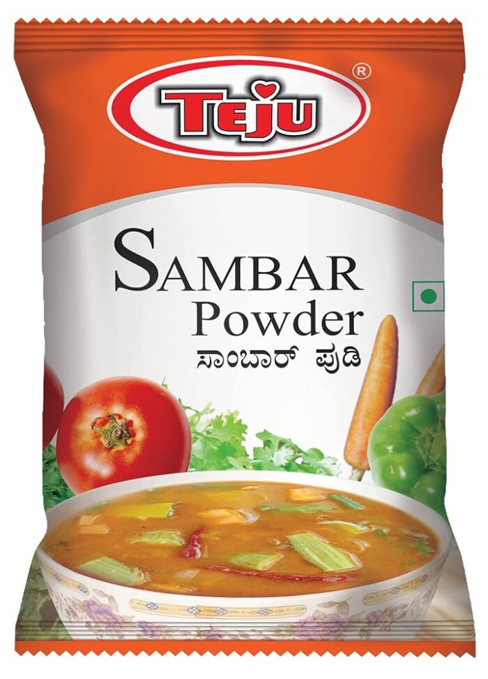 TEJU SAMBAR POWDER 100GM 50MRP