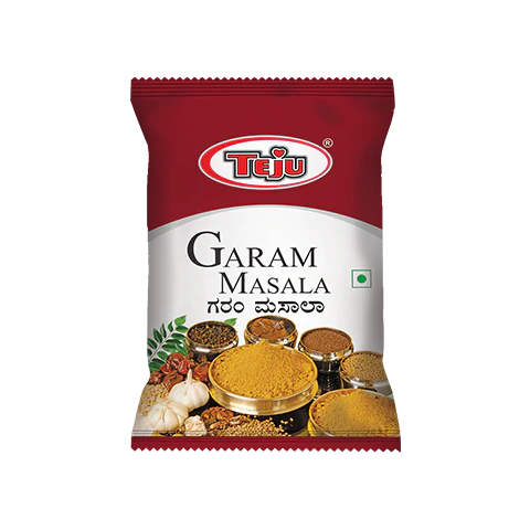 TEJU GARAM MASALA 50GM 30MRP