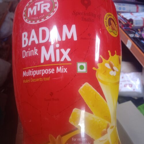 MTR BADAM DRINK MIX 1 KG PET 515 RS MRP