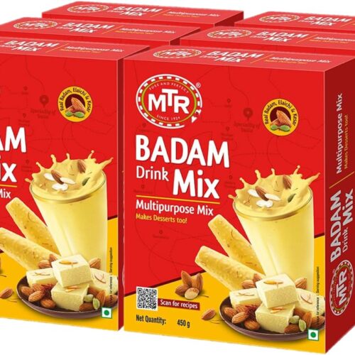 MTR BADAM DRINK MIX 200GM POUCH 136 RS MRP