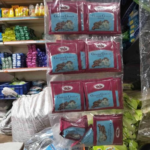 TEJU GINGER GARLIC PASTE 5 RS MRP SET OF 25 PCS